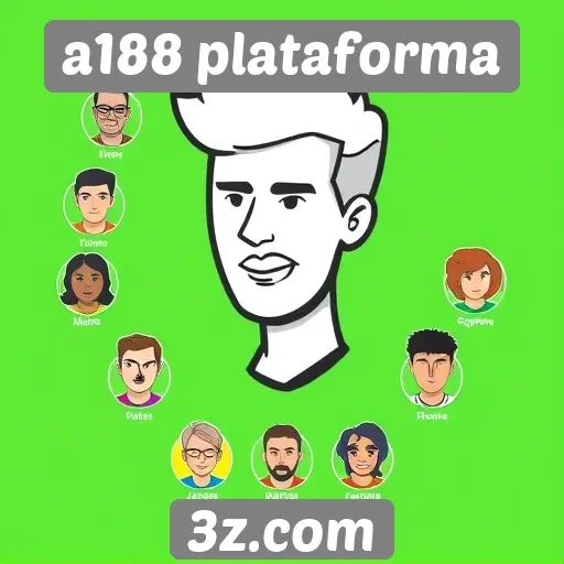 Perfil dos jogadores na A188 plataforma